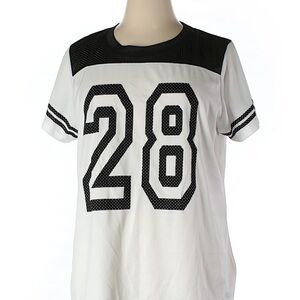 “28” Jersey in Black and White